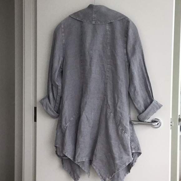 Funky linen jacket - Picture 2 of 3